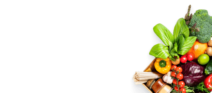 Eine Kochbox mit vorportionierten Zutaten